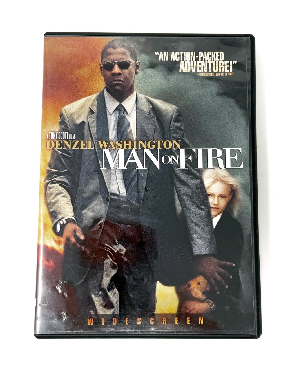 Man on Fire DVD Movie Denzel Washington